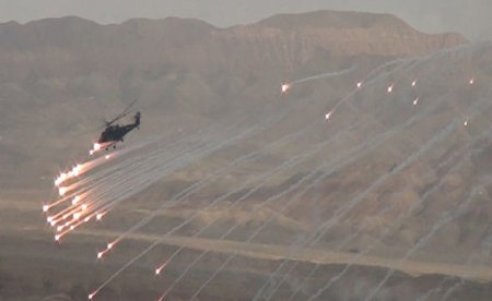 Təlimlərdə döyüş atışları yerinə yetirilib