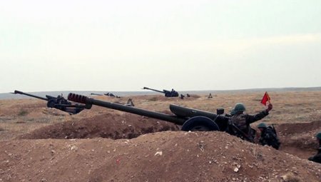 Təlimlərdə döyüş atışları yerinə yetirilib