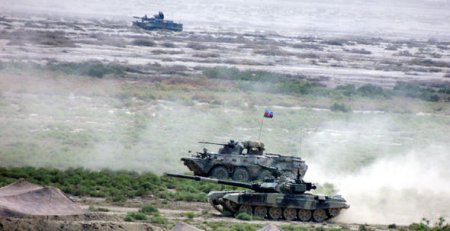 Təlimlərdə döyüş atışları yerinə yetirilib