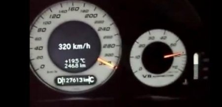 Bakı-Quba yolunda avtomobil saatda 320 km sürətlə sürüldü – VİDEO