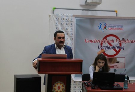 Gəncləri zərərli vərdişlərdən necə uzaqlaşdırmaq mövzusunda tədbir keçirilib