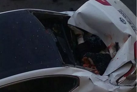 Özünü 19-cu mərtəbədən atan qadın “KİA”nın baqajına girdi