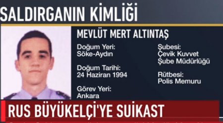 Rusiya səfirini öldürən polislə bağlı maraqlı faktlar