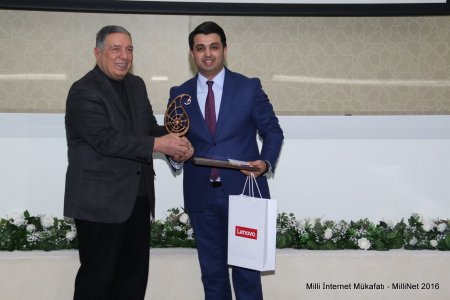 Milli İnternet Mükafatı - Milli Net 2016 qaliblərinin təqdimat mərasimi keçirilib