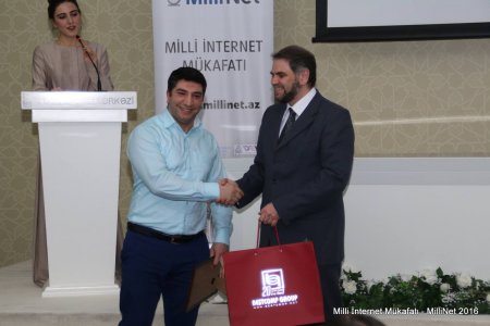 Milli İnternet Mükafatı - Milli Net 2016 qaliblərinin təqdimat mərasimi keçirilib