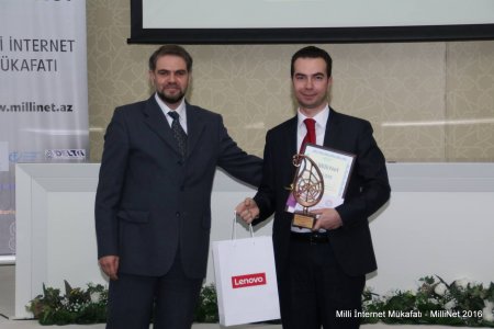 Milli İnternet Mükafatı - Milli Net 2016 qaliblərinin təqdimat mərasimi keçirilib