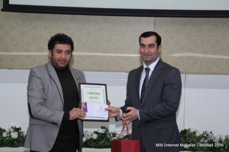 Milli İnternet Mükafatı - Milli Net 2016 qaliblərinin təqdimat mərasimi keçirilib