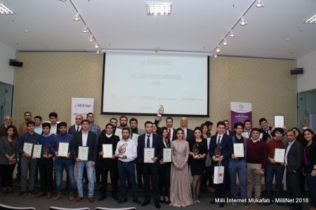 Milli İnternet Mükafatı - Milli Net 2016 qaliblərinin təqdimat mərasimi keçirilib