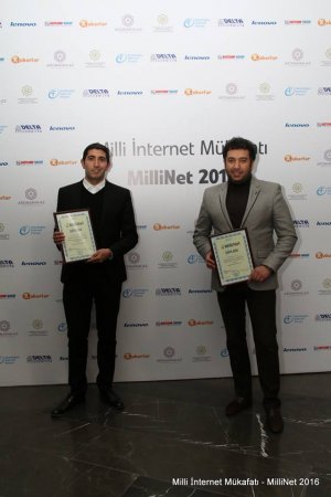 Milli İnternet Mükafatı - Milli Net 2016 qaliblərinin təqdimat mərasimi keçirilib