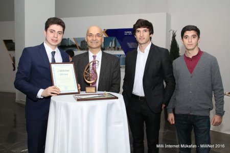 Milli İnternet Mükafatı - Milli Net 2016 qaliblərinin təqdimat mərasimi keçirilib