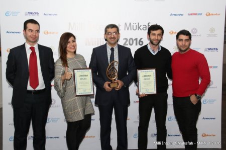 Milli İnternet Mükafatı - Milli Net 2016 qaliblərinin təqdimat mərasimi keçirilib