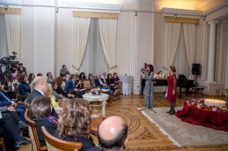 Leyla Əliyevanın təşəbbüsü ilə poeziya gecəsi keçirilib