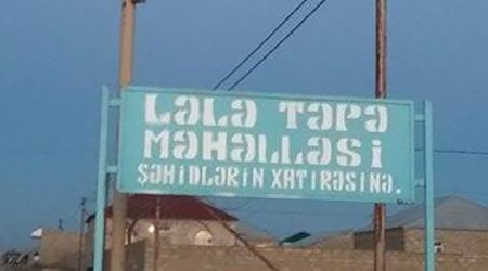Bakıda aprel şəhidlərinin xatirəsinə məhəlləyə Lələ Təpə adı verildi