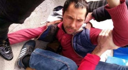 Türkiyədə terrorçuya bənzəyən şəxsi küçədə döydülər