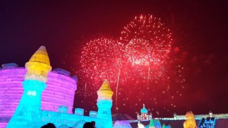 Çində beynəlxalq buz və qar festivalı keçirilir