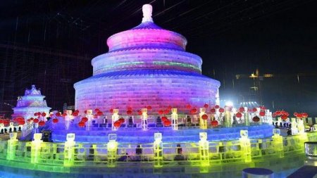 Çində beynəlxalq buz və qar festivalı keçirilir
