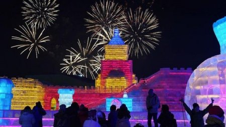 Çində beynəlxalq buz və qar festivalı keçirilir