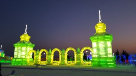 Çində beynəlxalq buz və qar festivalı keçirilir