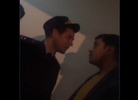Şirvanda Polis mayoru vətəndaşı təhqir edərək, həbs etdirdi