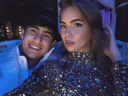 Azərbaycanlı milyarderin 17 yaşlı oğlu və onun model sevgilisi