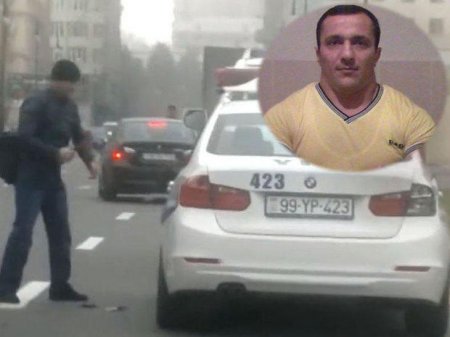 Bakıda polis avtomobilini çəkiclə əzən şəxsə hökm oxundu