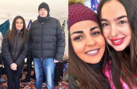 Müğənni Gülay Zeynallı prezidentin övladları ilə
