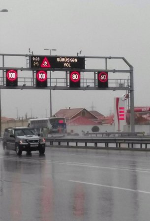 Bakının əsas yollarında sürət həddi aşağı salındı