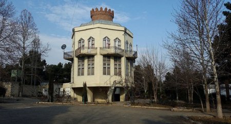 Naftalanda 16 metr hündürlüyündə samovar