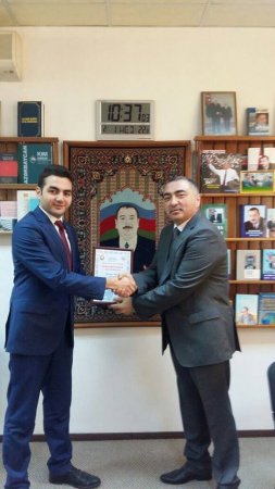 Millət vəkili  “Gənclərin dostu” mükafatına layiq görüldü