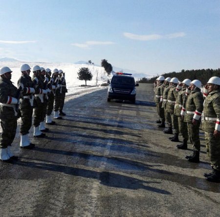 Şəhidin cənazəsi Bakıya yola salınıb