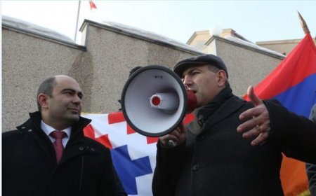 Ermənilər Lapşinə görə etiraz edirlər