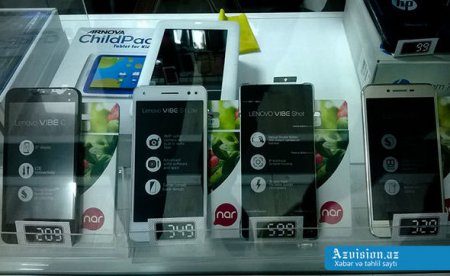 Bakıda bəzi mobil telefonların qiyməti ucuzlaşıb