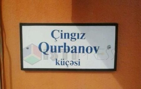 Milli qəhrəman Çingiz Qurbanovun adına məktəb və küçə olacaq