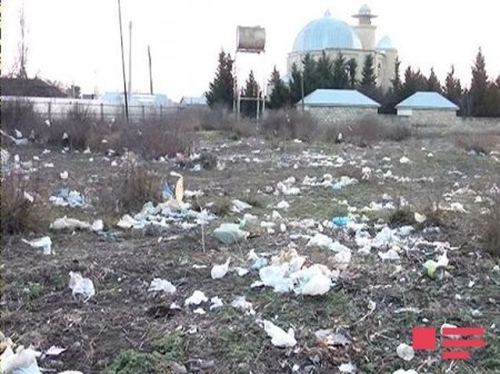 Ağsuda tarixi abidə və ziyarətgahın ərazisi zibilxanaya çevrilib