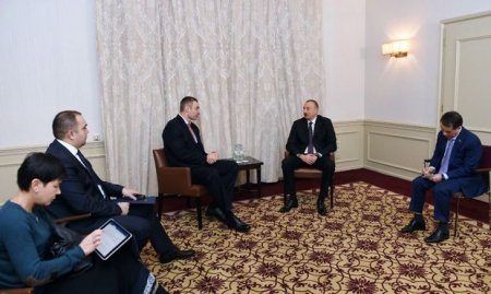İlham Əliyev Münhendə danışıqlarda