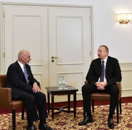İlham Əliyev Münhendə danışıqlarda