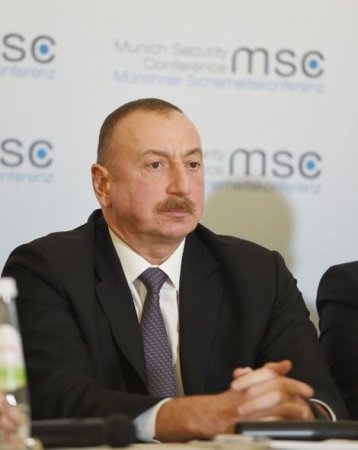 İlham Əliyev Münxendə panel-müzakirədə iştirak edib