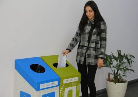 Kağız və plastik tullantıların toplanmasına dair yeni layihəyə start verildi