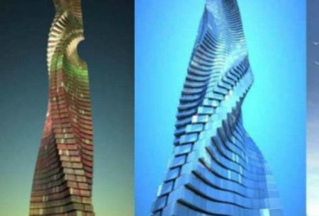 Dünyanın ilk “4D göydələni”: 30 milyon dollara fırlanan mənzillər