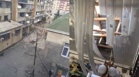 Güclü külək sakinləri ölümlə üz-üzə qoydu