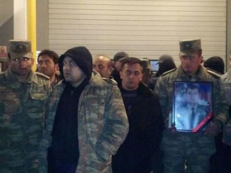 Naxçıvanda şəhid Tural Haşımlı böyük izdihamla qarşılandı