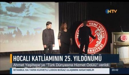 İstanbulda Xocalıya Ədalət Həftəsi keçirilib