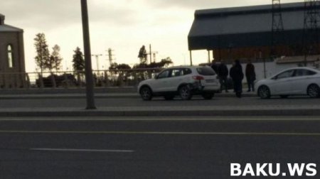 Bakıda piyadanın səhvi zəncirvari qəzaya səbəb olub