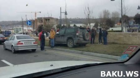 Bakıda piyadanın səhvi zəncirvari qəzaya səbəb olub