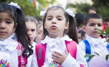 Sabahdan Bakıda I sinfə şagird qəbuluna başlanılır