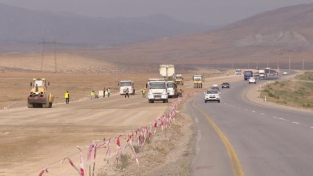 Bakı-Şamaxı yolu bağlandı