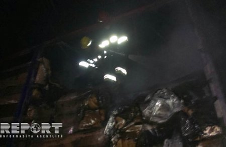 Lənkəranda İran “TIR”ları yanıb