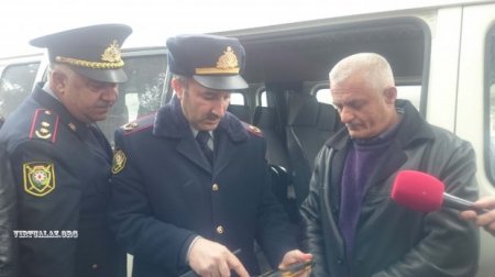 Bakı-Sumqayıt yolunda 18 cərimə balı ilə sərnişin daşıyanlar
