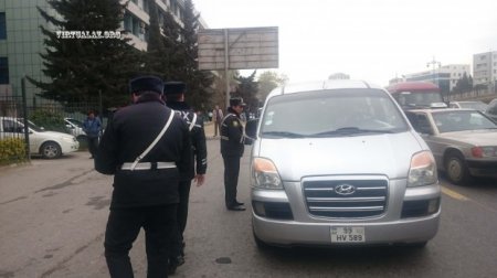 Bakı-Sumqayıt yolunda 18 cərimə balı ilə sərnişin daşıyanlar