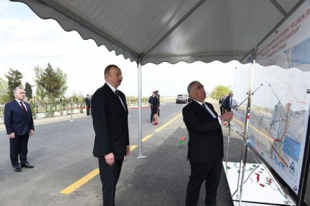 İlham Əliyev Yevlax rayonunda